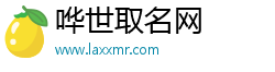 哗世取名网